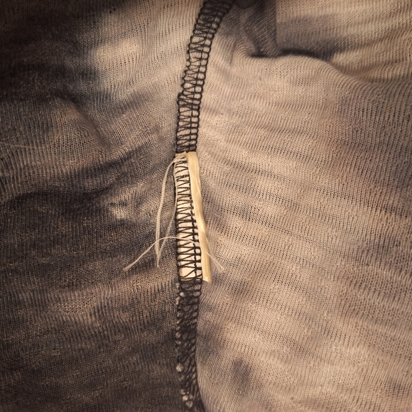 Punk Rave distressed wrap-around crop top - Picture 4 of 5